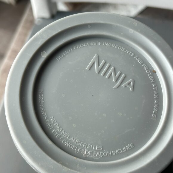 Ninja Ice Cream Maker Outer Bowl Lid & 3 pint containers NC300 - Picture 2 of 11